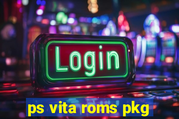 ps vita roms pkg